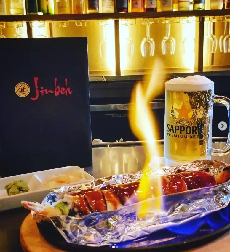Ayce Sushi Vs Traditional at Jinbeh Japanese restaurant