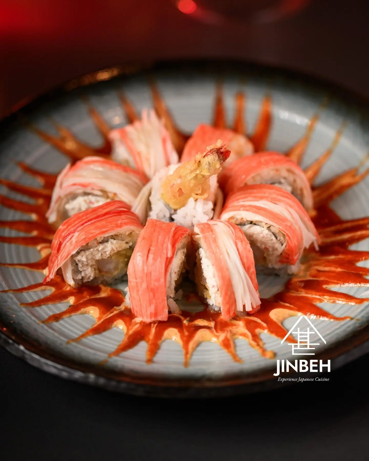 Crab pinwheel roll available for large group event menus