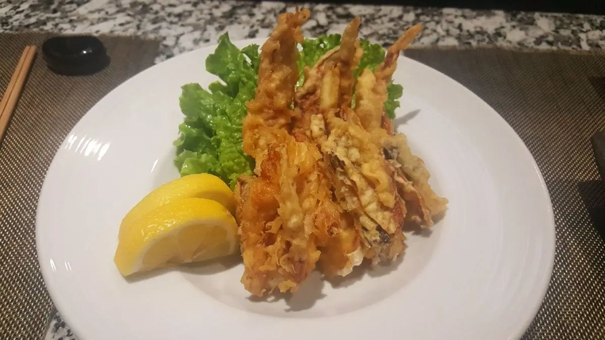 Crispy soft-shell crab, deep fried