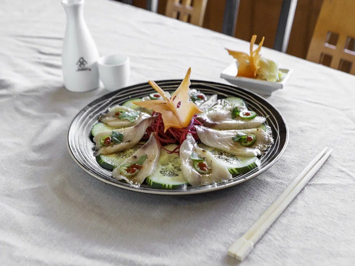 Yellowtail jalapeño with citrus ponzu